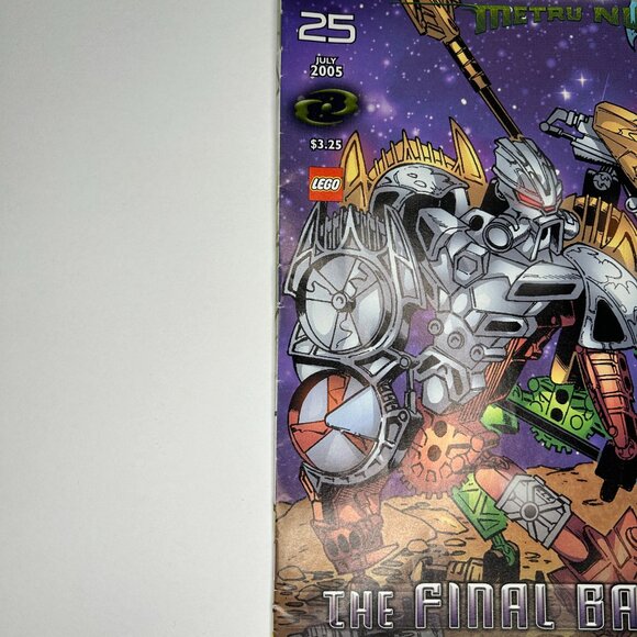 Lego Bionicle #25 The Final Battle DC Comics July 2005 - Picture 3 of 7